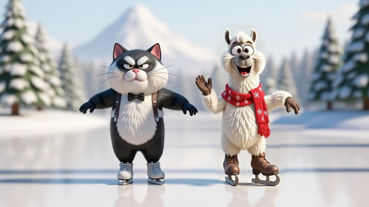 Monty & Goofy Took Winter Way Too Seriously ❄️😂