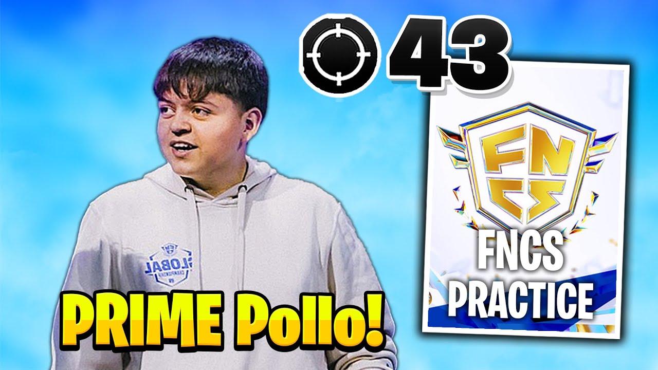 The BEST Pollo Has Ever Played in FNCS Division 1 Practice