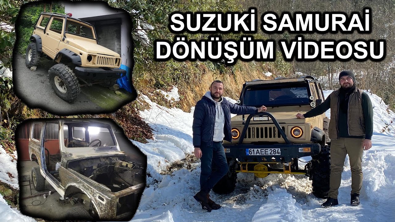 SAMURAİ İLE OFFROAD YAPTIK | DAĞ YOLUNDA ŞAFTIMIZ KIRILDI