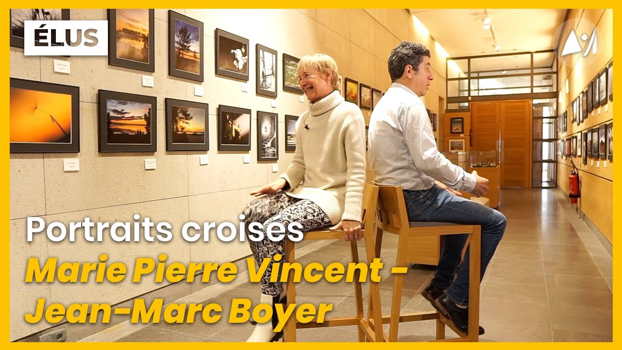 Portraits crois&eacute;s avec Marie-Pierre Vincent et Jean-Marc Boyer
