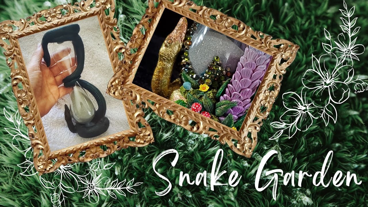Nikki makes a Snake Garden Hourglass