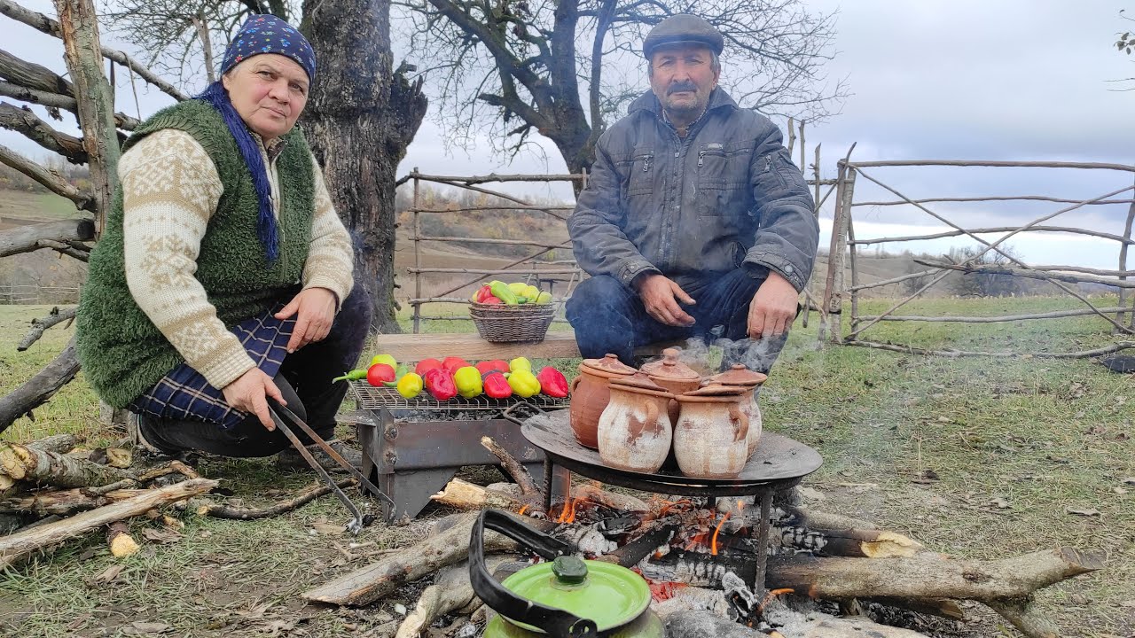 Готовим Шекинское Пити на Костре 