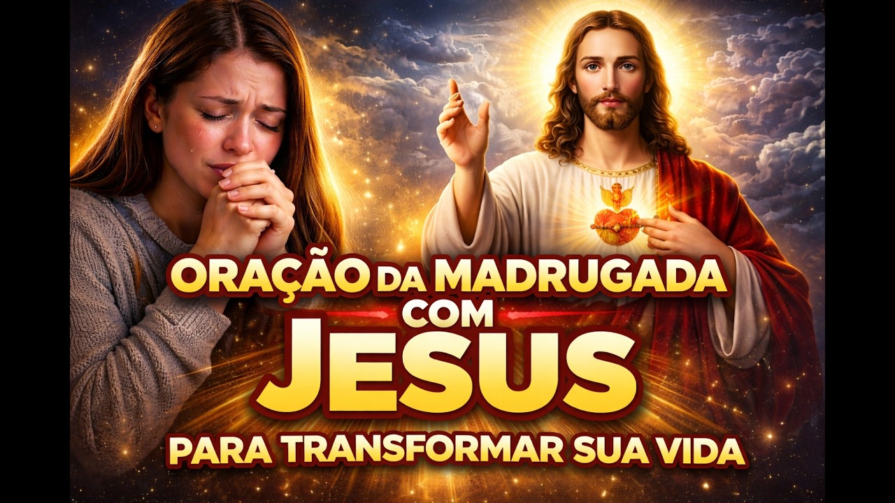 ORAÇÃO DA MADRUGADA MUITO PODEROSA COM Jesus Cristo