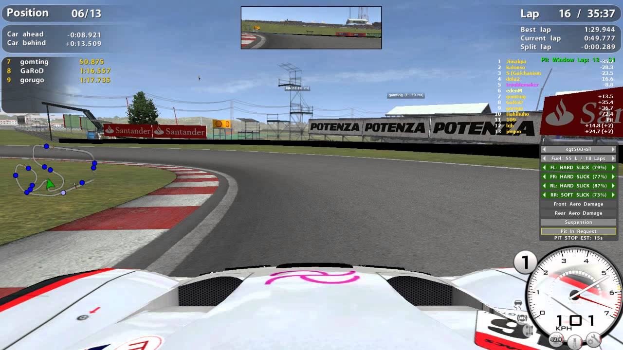 Race07 Race Event Super GT500 Interlagos