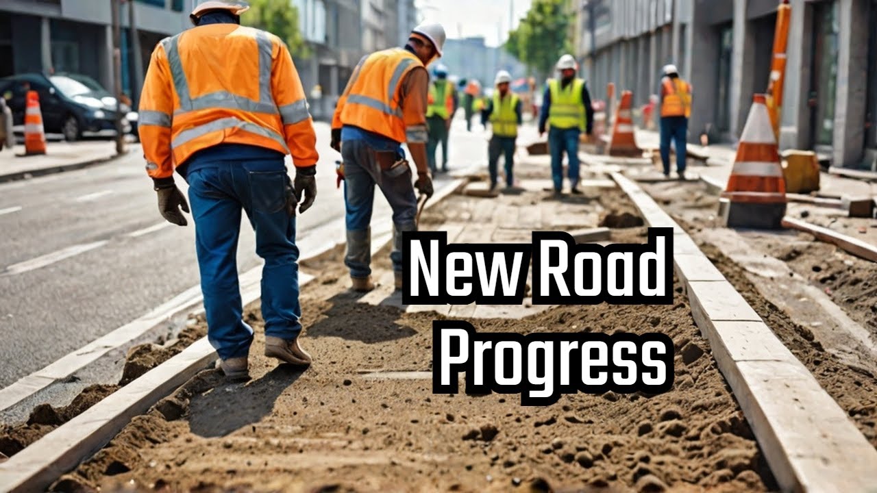 New Road Footpath Construction Latest Update || Balen Action Change in New road Area