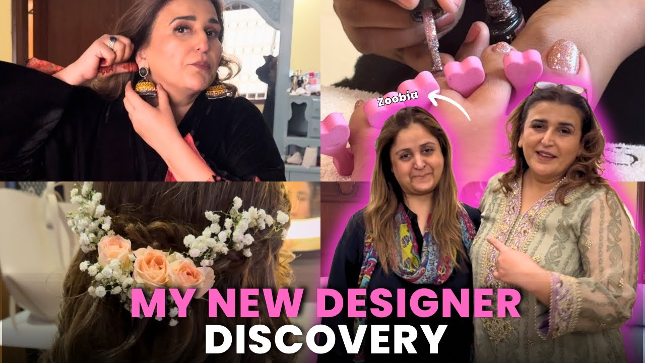 Mani Pedi With Gel Nail Colour 💅|￼￼Salon Se HairStyle Banwaya | Mere Designer Dresses Agye 👗