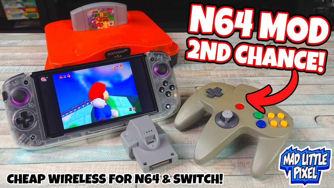 Даем второй шанс этому ДЕШЕВОМУ моду для коммутатора N64!