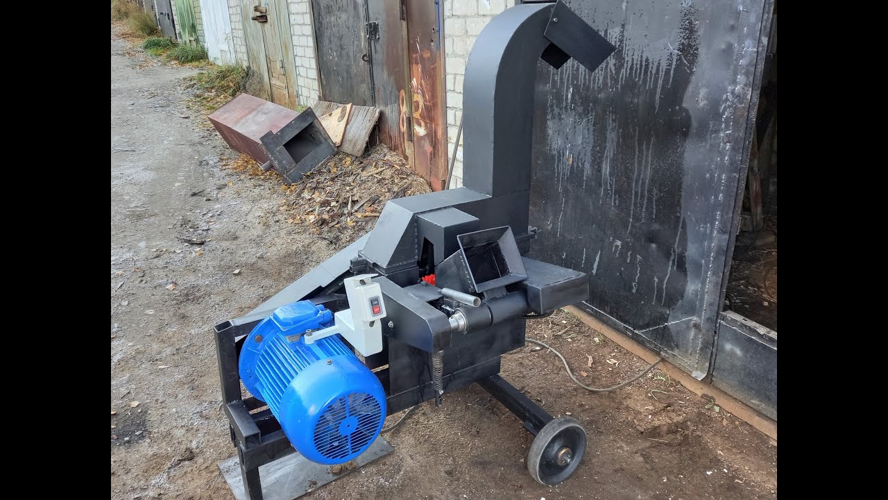 Измельчитель древесины однородная щепа.  Конструктив.Wood shredder homogeneous chips. Constructive.