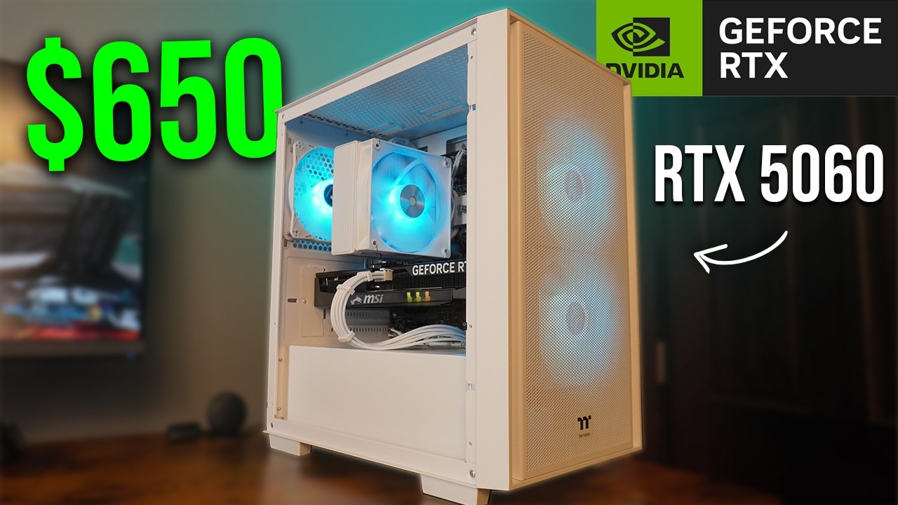 The Cheapest RTX 5060 Gaming PC Build Guide!