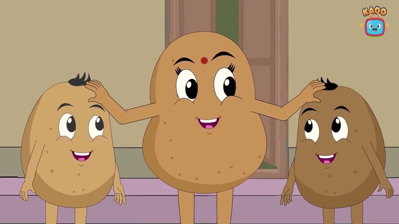 Aloo Kachaloo Beta Kahan Gaye The | Hindi Rhymes for Children | Kaoo Kids Tv  #hindirhymes #rhymes