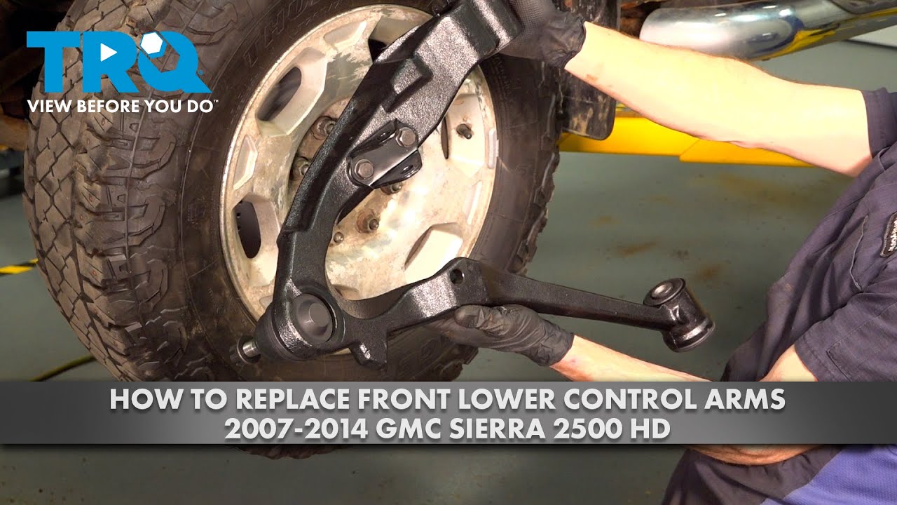 How to Replace Front Lower Control Arms 2007-2014 GMC Sierra 2500 HD