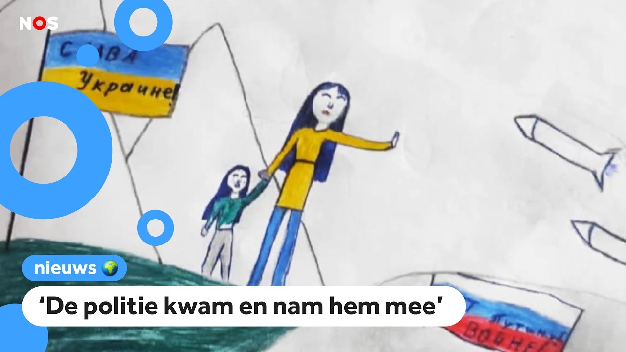 Twee jaar strafkamp vanwege kindertekening over de oorlog