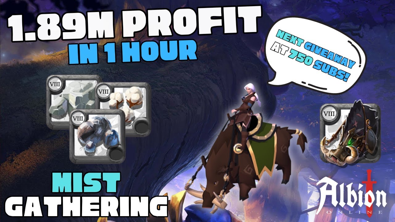 Mist Gathering | 1.89m in 1hr | Albion Online
