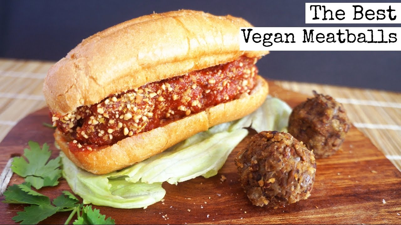 Best Vegan Meatball Sub | Garlic Bread