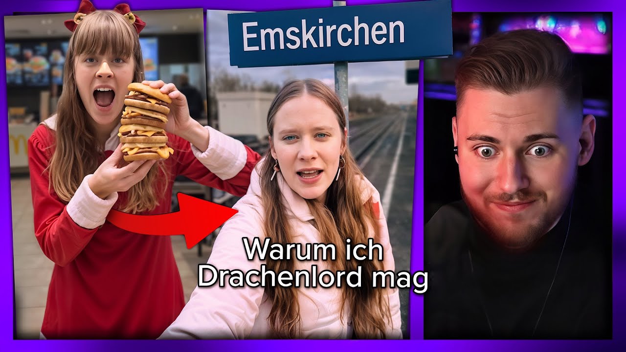 Dem Burger Pommes Mädchen geht's gar nicht gut