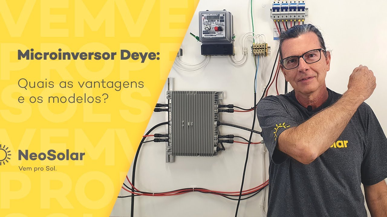 Microinversor Deye (Energia Solar): Características e Monitoramento