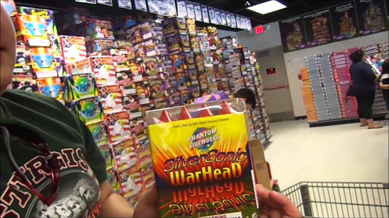 Phantom Firework Shopping 2015