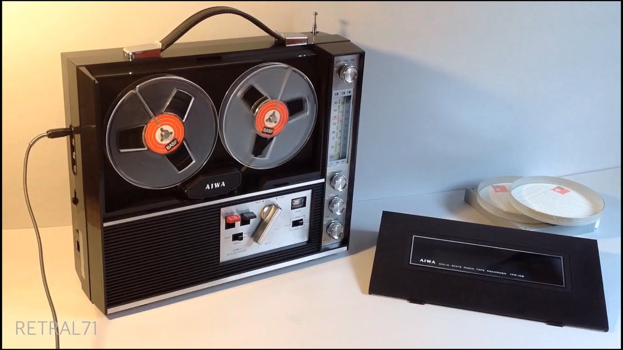 Aiwa TPR-102 Reel to Reel Tape Recorder (Radio K.A.O.S)