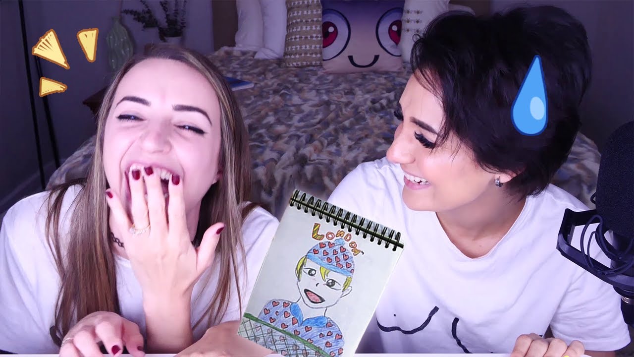 Реакция на СТАРЫЙ скетчбук GibiASMR!