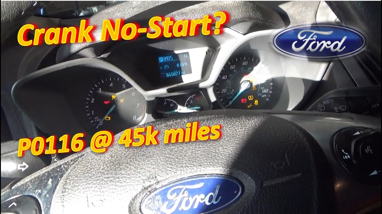 Crank No-Start @ 45k miles? (2017 Ford Transit)