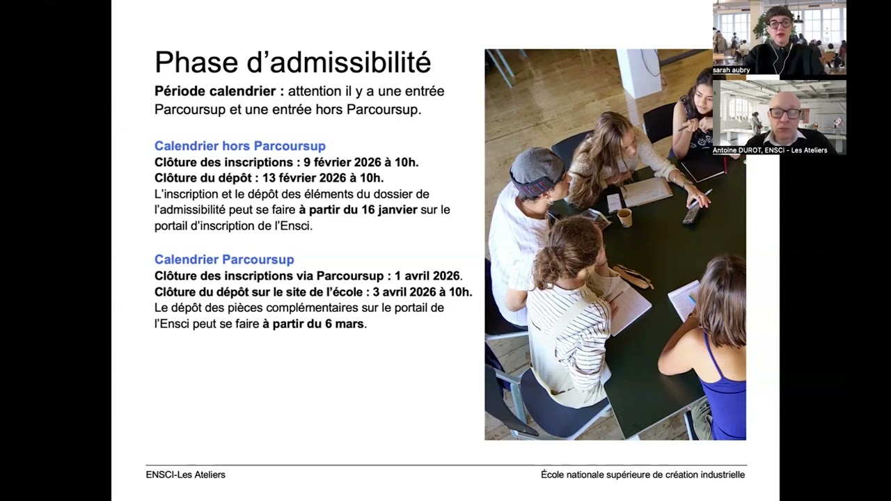 Comment se préparer au concours d'entrée 2026 de l'ENSCI-Les Ateliers ?