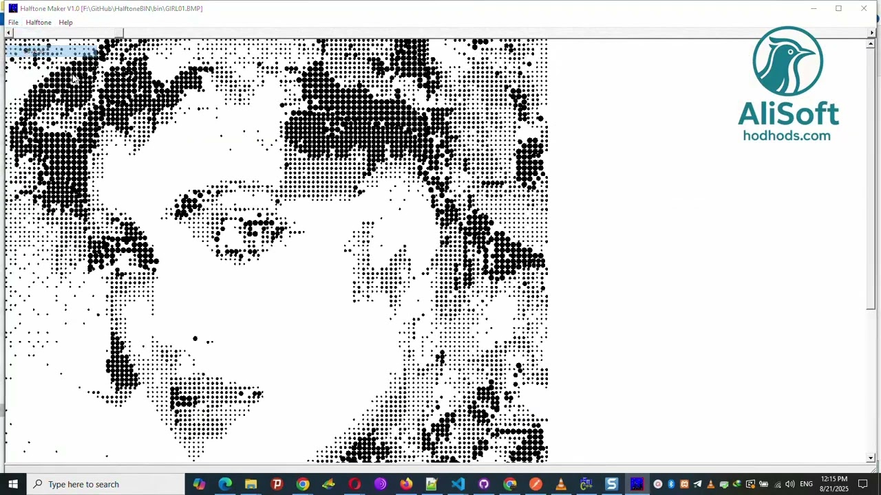 AliSoft Halftone Maker (Raster To Vector)