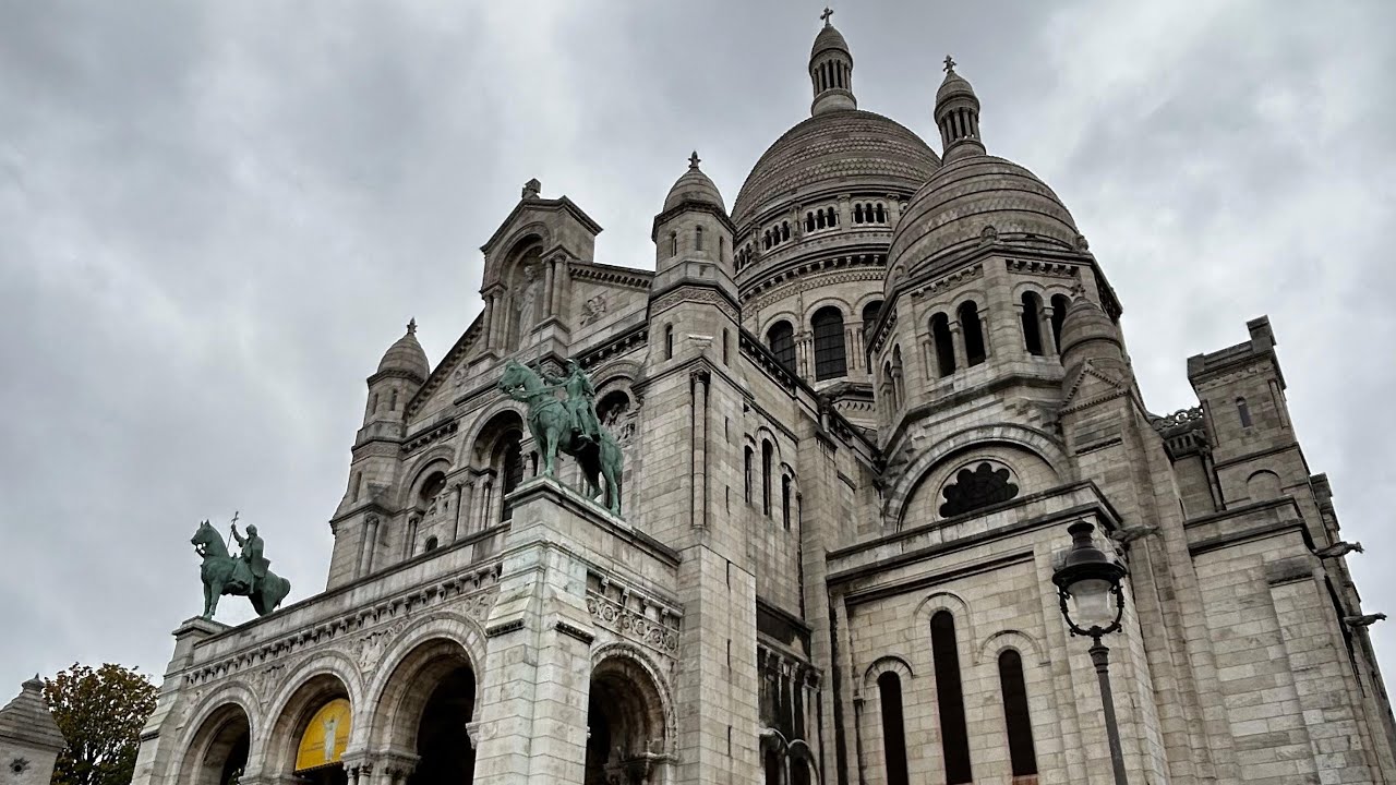 France 🇫🇷 Inside Sacré-Cœur Basilica - Walking through Paris’ Iconic Church 走進巴黎聖心大教堂感受寧靜與神聖的氛圍