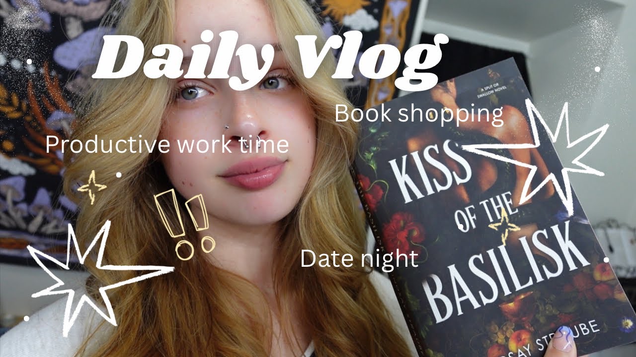 Spend a day with me | mini book haul | movies | work