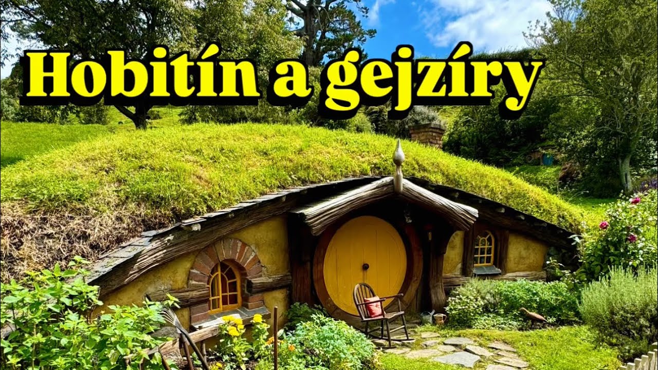4. Rotorua a Hobitín - gejzíry a svět Pána prstenů | Nový Zéland