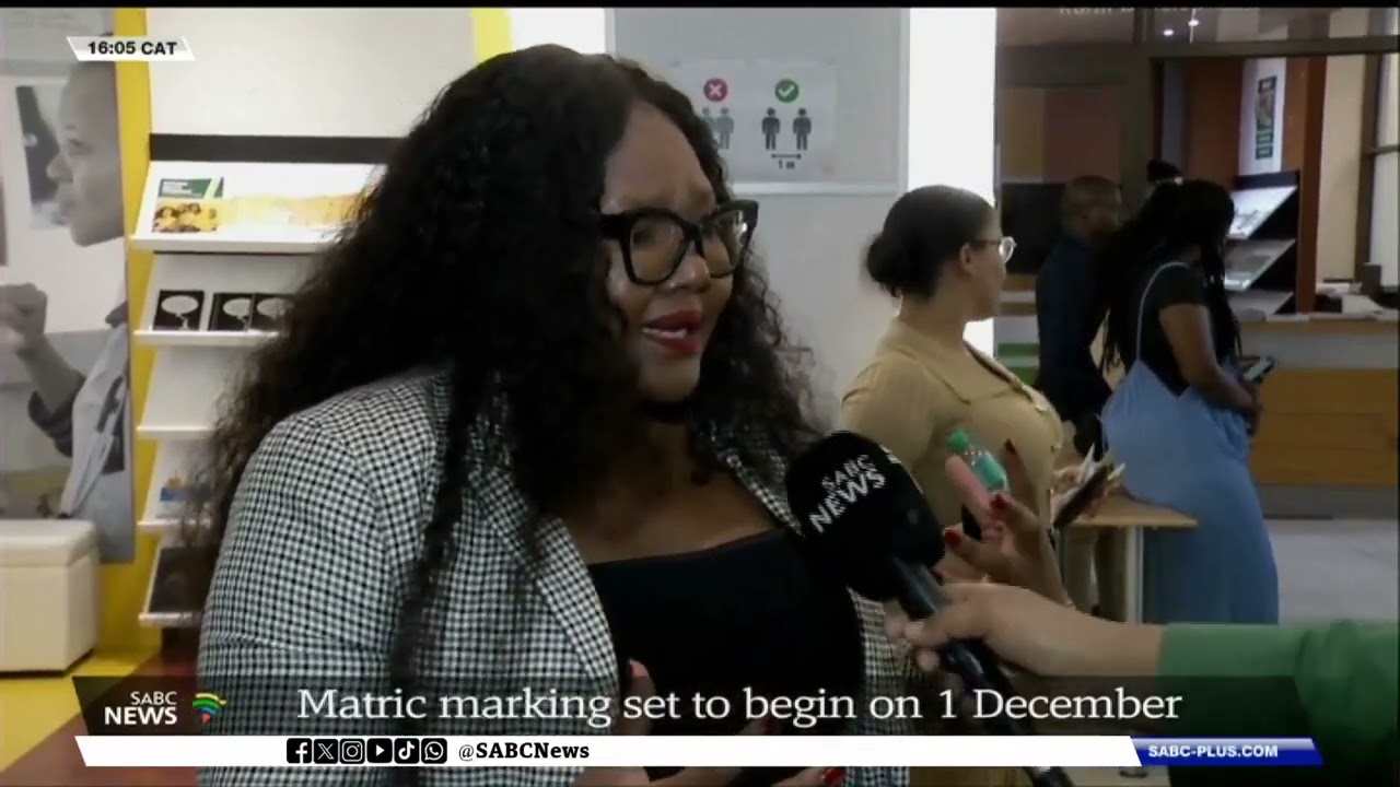 2024 Matric Exams | Marking set to begin 1 December: Gwarube