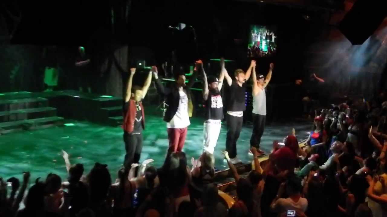 Backstreet Boys - Group A concert on the Cruise 2013 [Part 10]