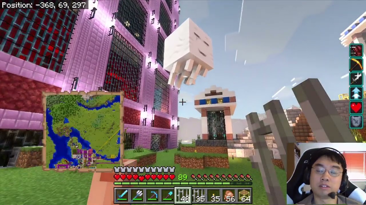 Minecraft RTX survival #1537: Finishing the Wayside Shrine