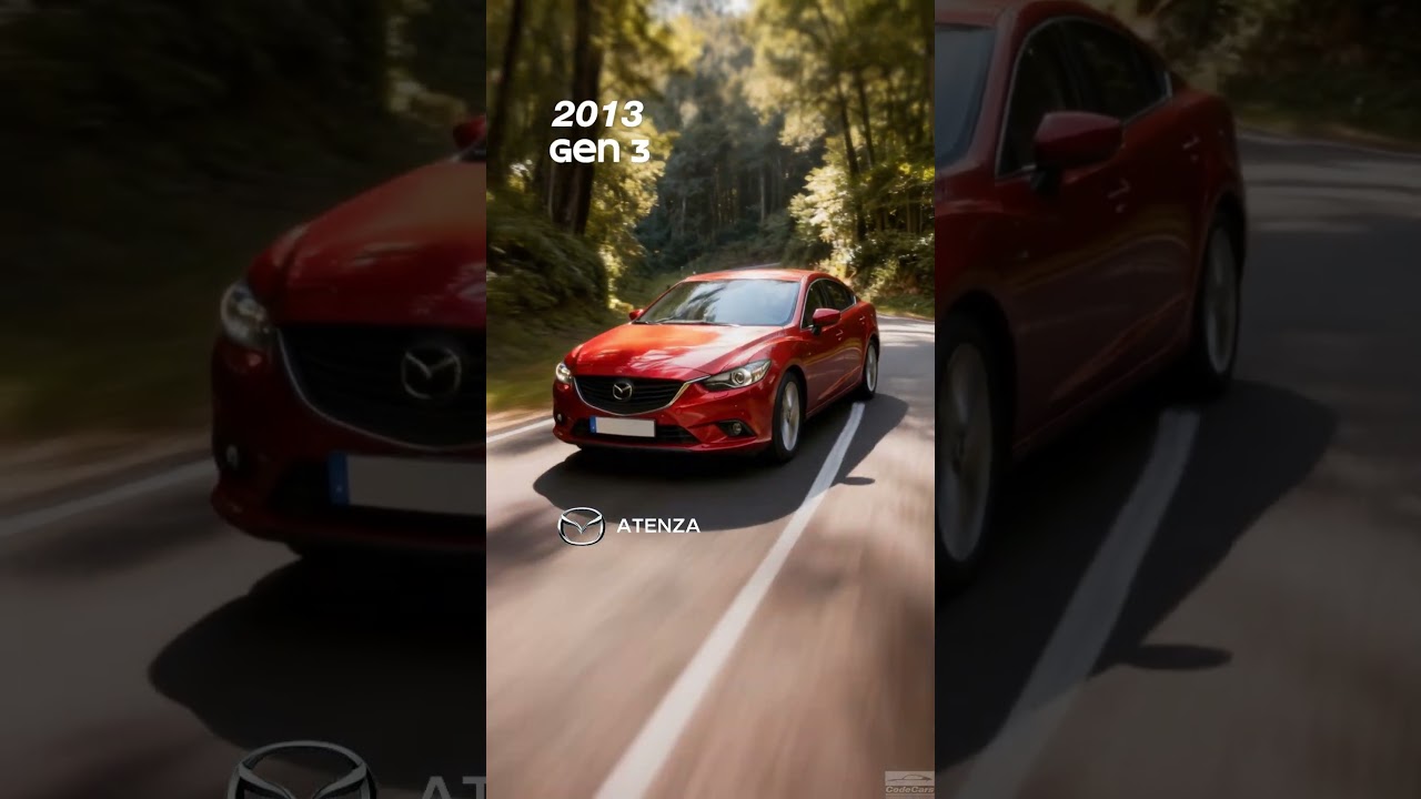 Mazda 6 evolution history