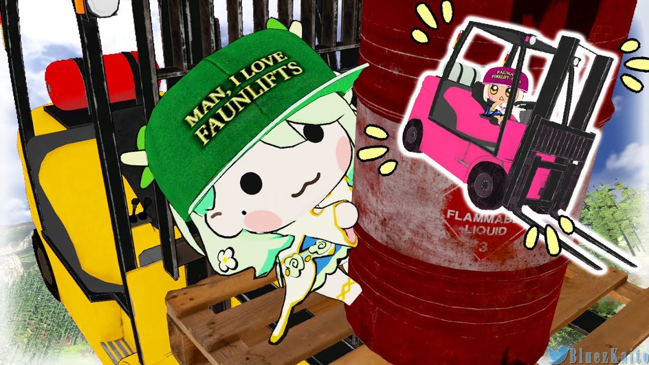 Smol Fauna wants Pink Forklift-Chan Romance Route