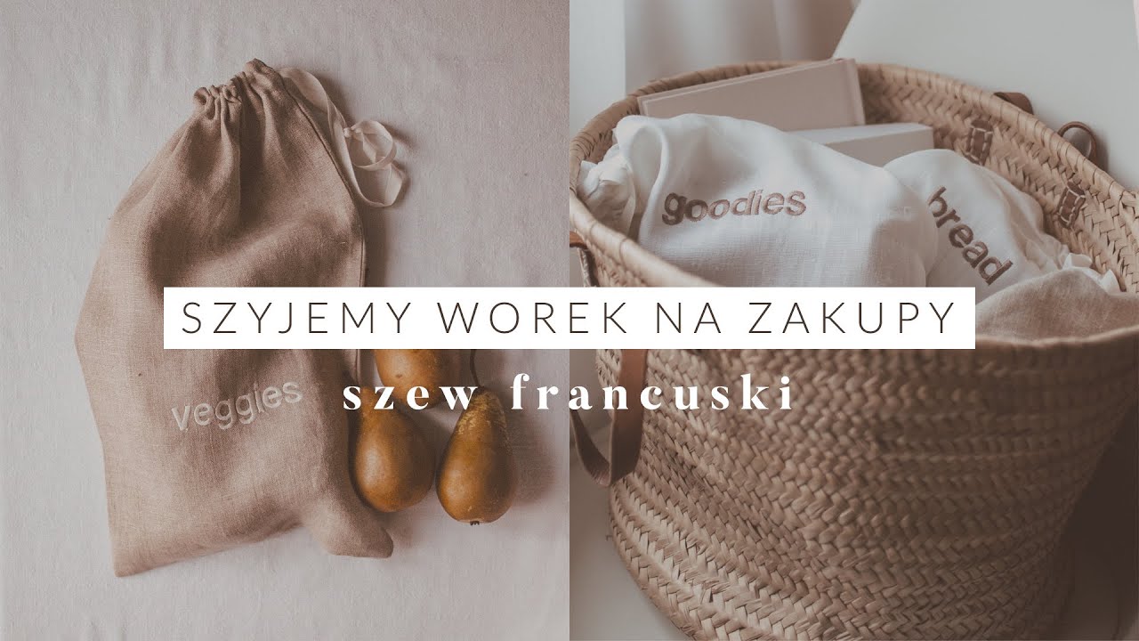 Szyjemy eko worek na zakupy | Tutorial DIY | bomulo