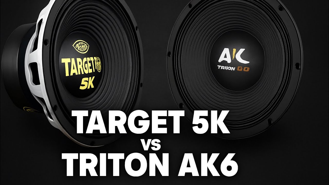 TRETA COMPAREI O AK 6.0 DA TRITON COM O NOVO EROS TARGET 5K 