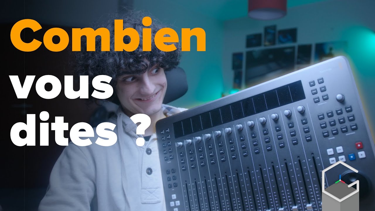 UN MÉLANGEUR AUDIO À 3500€ ! | Blackmagic Fairlight Desktop Console