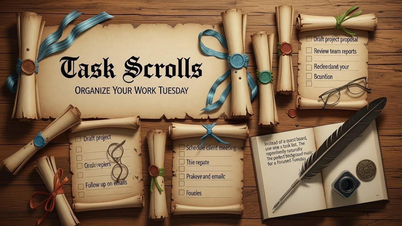 タスク・スクロールズ 📜 Task Scrolls | 業務整理の火曜日