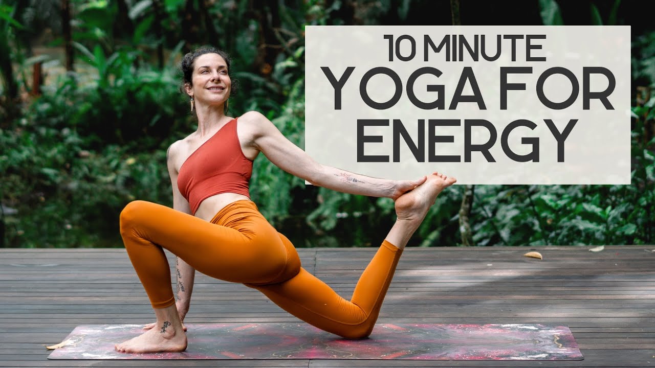 10 Minute Yoga for Energy | COLE CHANCE YOGA