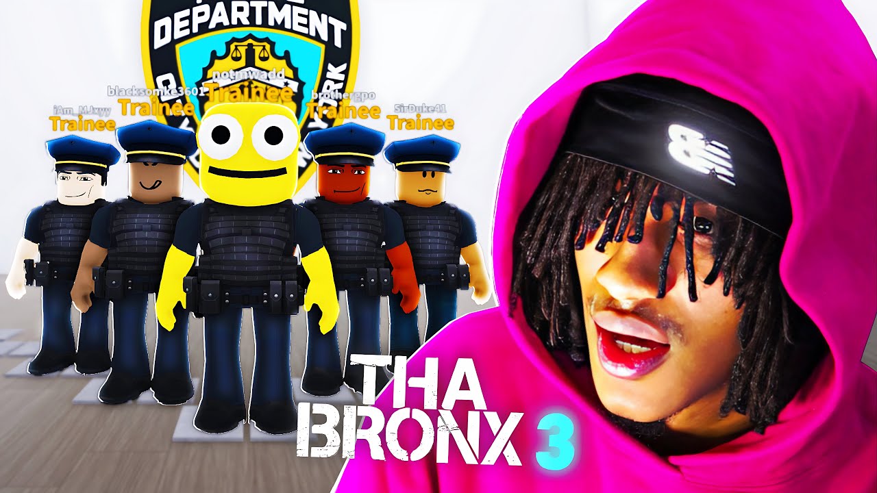 Я прошёл ПОДГОТОВКУ ПОЛИЦЕЙСКОГО в Roblox Tha Bronx 3&hellip;.