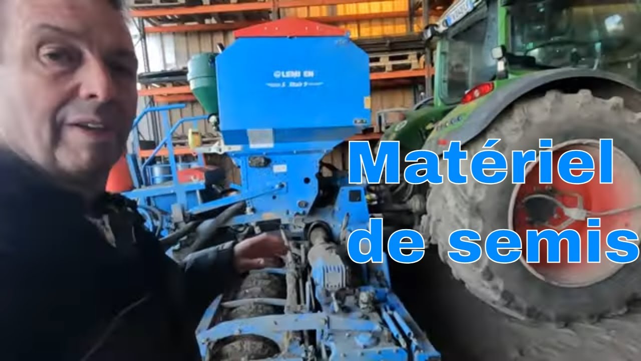 Matériel de semis de la CUMA