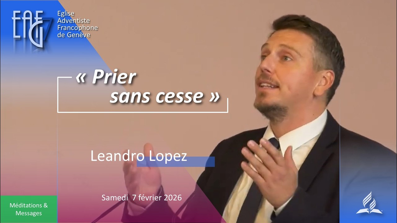 Prier sans cesse | Leandro Lopez