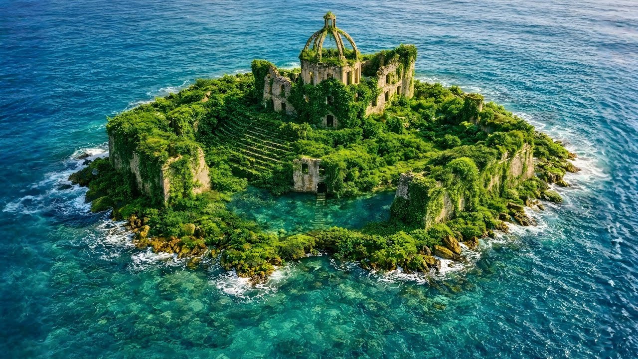 I Turned an Abandoned Sea Castle into a Luxury House (ASMR)