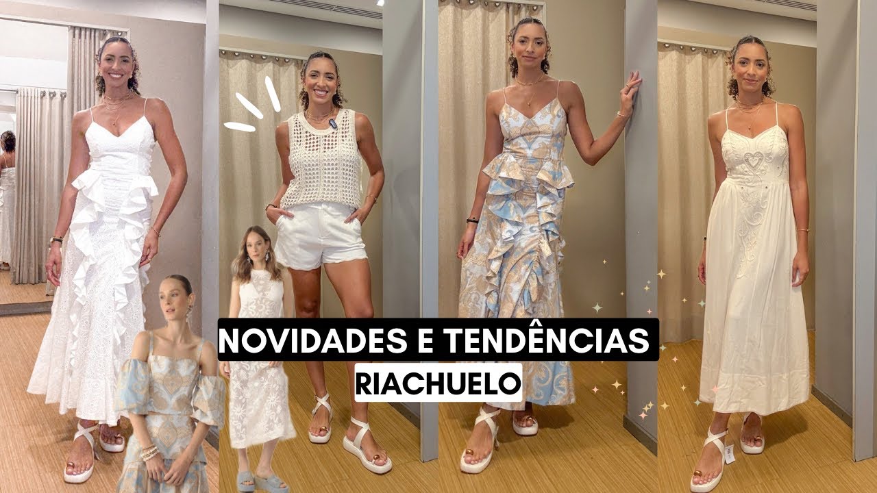 CONHECI A COLEÇÃO NOVA E CHEIA DE TENDÊNCIA DA RIACHUELO | Tour e provador na Riachuelo