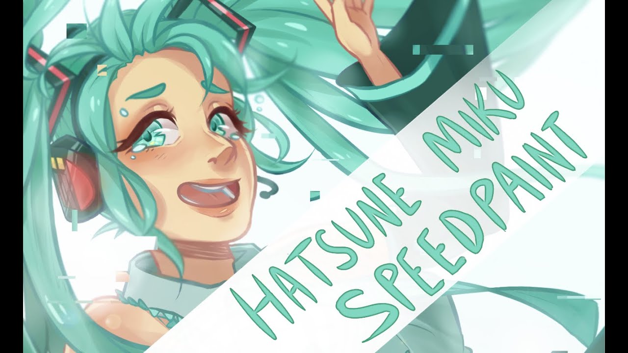 Hatsune Miku [Speedpaint] - Paint tool SAI