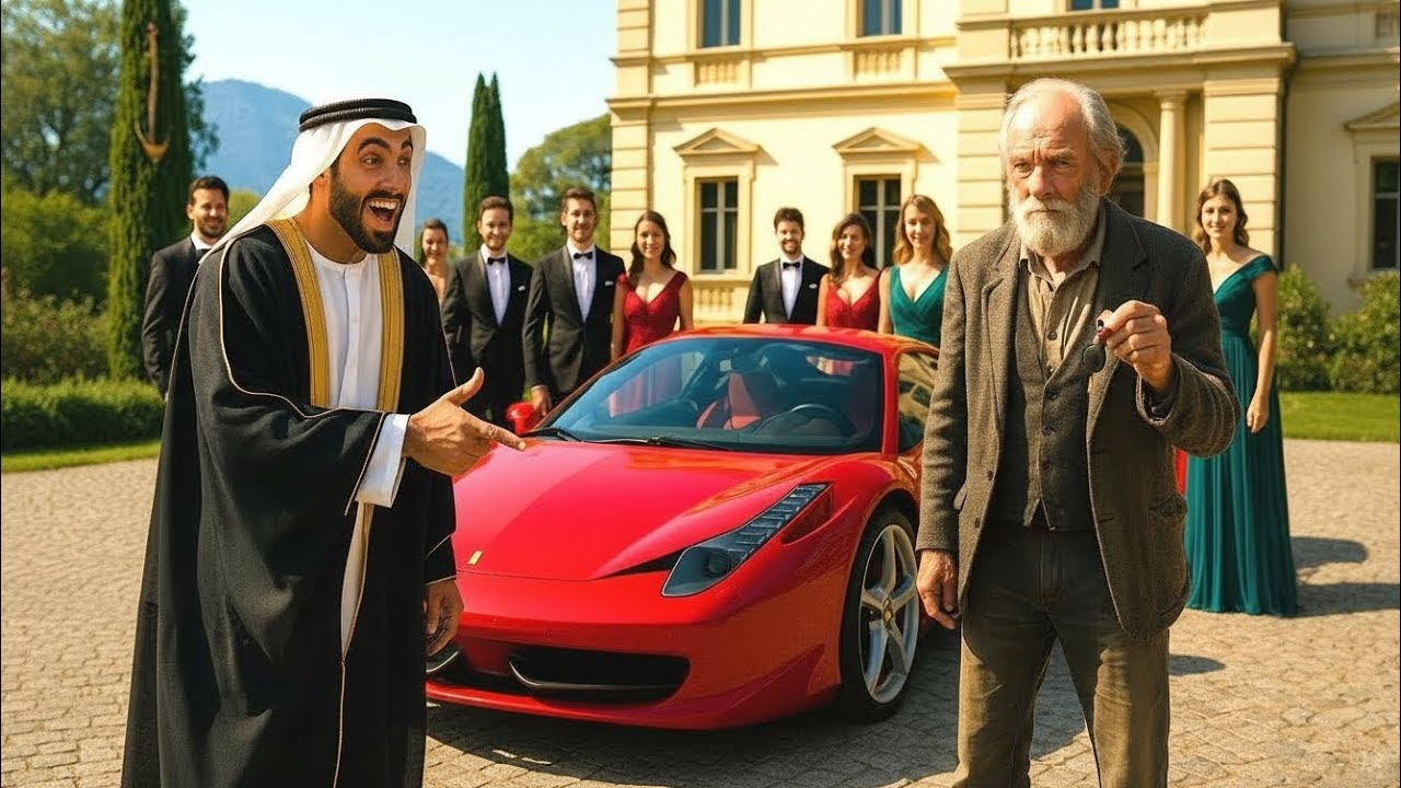 Шейх посмеялся над стариком… Пока не завелась Ferrari
