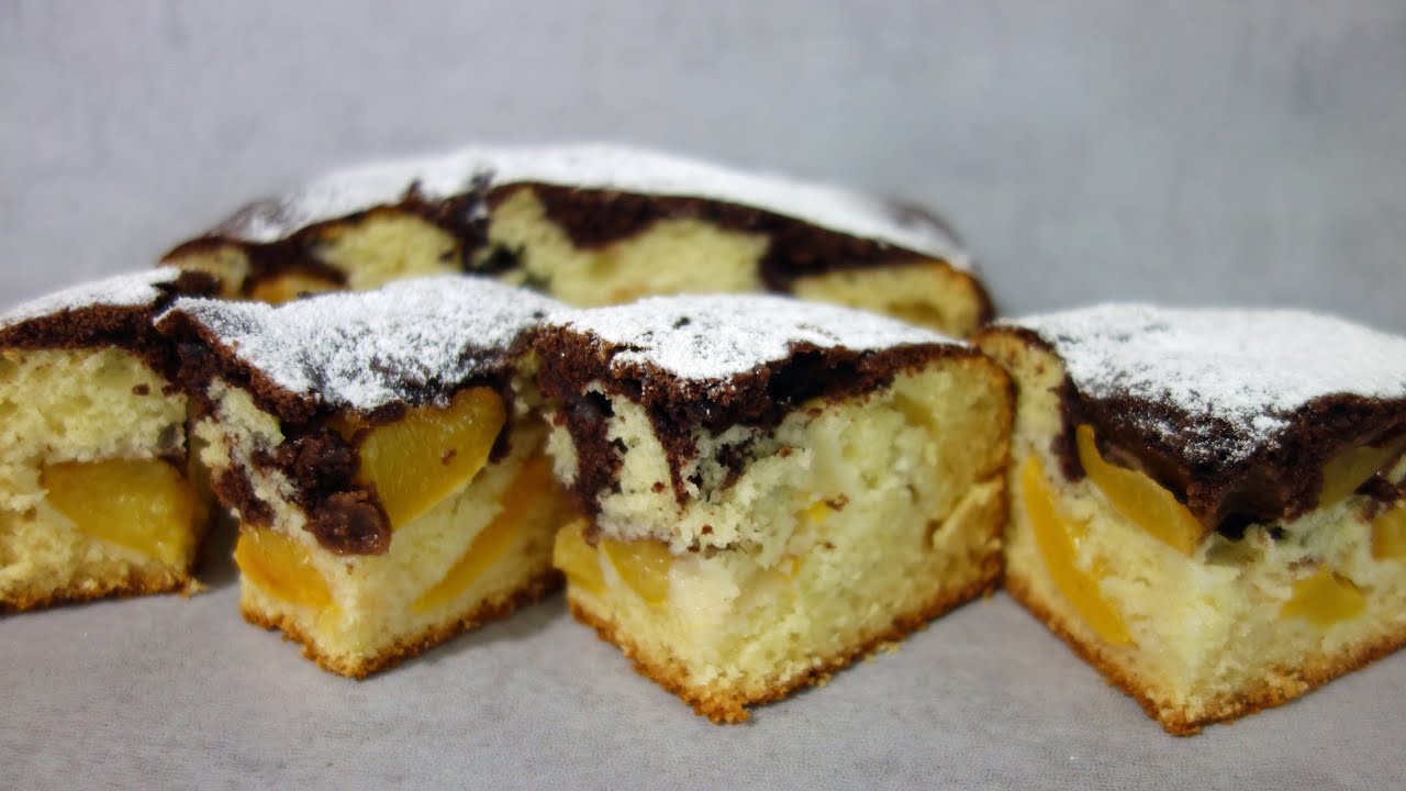 Ciasto z brzoskwiniami – Brzoskwiniowy Uśmiech