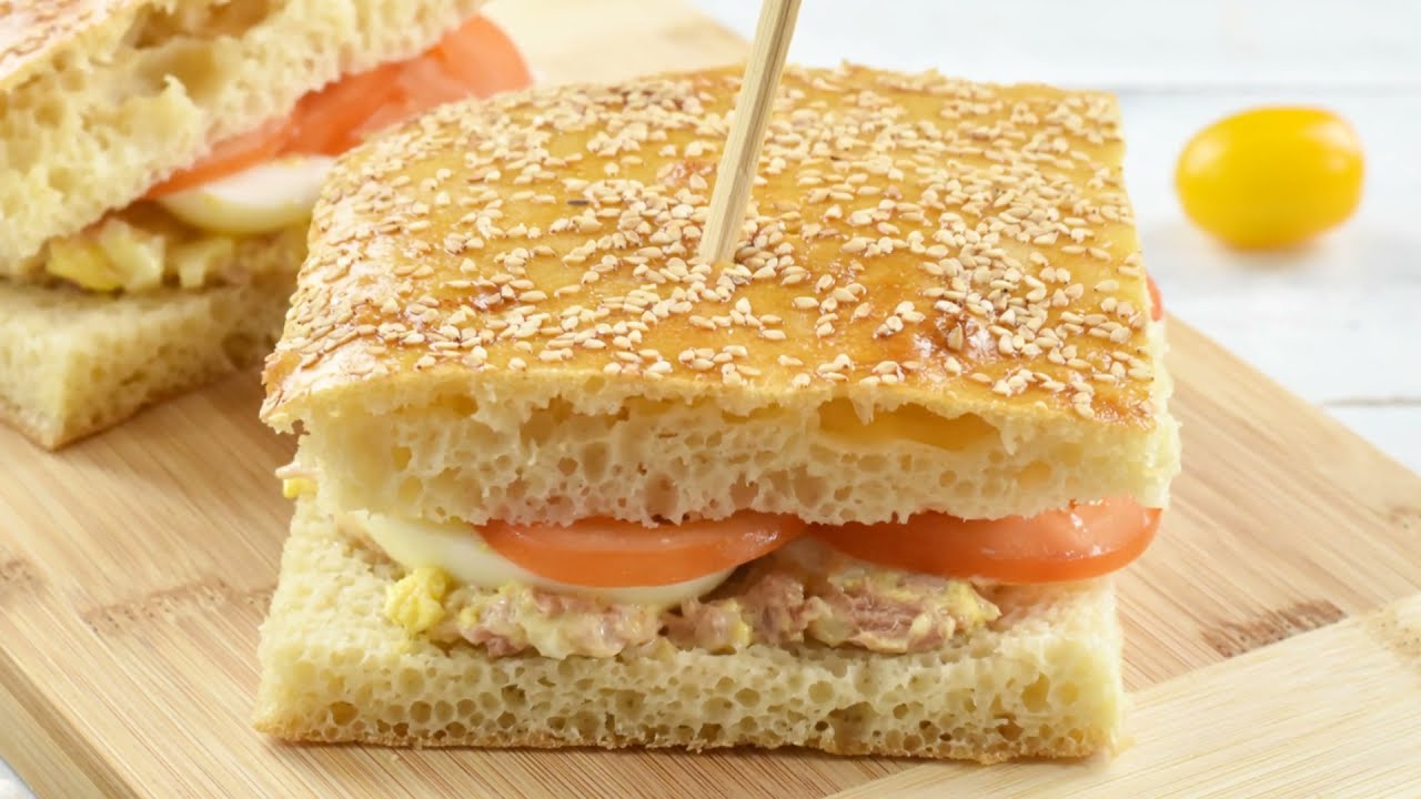 Più soffice non si può, Focaccia tramezzino - Facile e veloce  - Ricette che Passione
