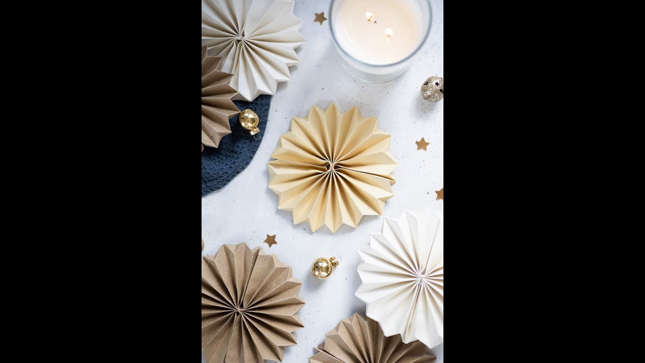 Weihnachtsstern einfach basteln 🌟 