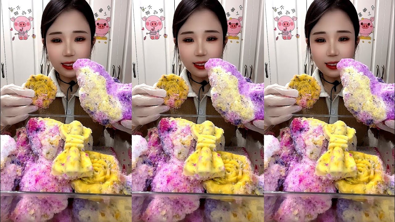 ASMR SHAVED ICE EATING YY